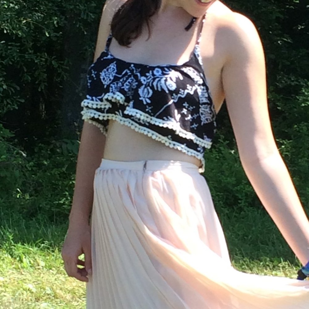 LA Hearts boho halter top